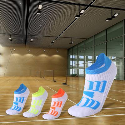 China Antibacterial Women's Low Cut Athletic Socks With Cushion For Running And Casual Athletic Colorful Tennis Socks for sale