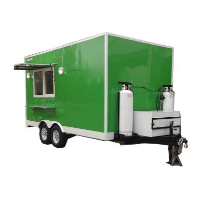 China Hot Selling Coffee Food Truck Commercial Kitchen Bakery Full Catering Trailer for sale