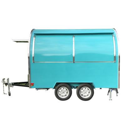 China Bakery Food Cart With Kitchen Equipments Food Trailer Catering Cart Hot Sale In USA for sale