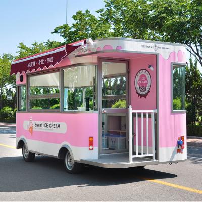 China Electric Mobile Bakery Food Trucks For Sale Hot Dog Food Delivery Cart Support Color Size And Logo Customization Promotion for sale