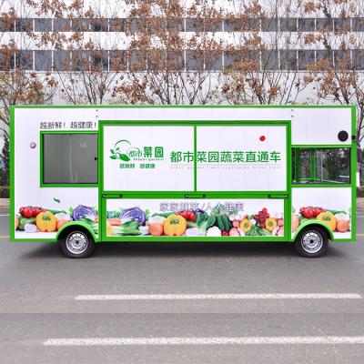 China Bakery Food Truck 7.5ft Mobile Dining Car Food Trailer For Europe Vendors Hot Dog Food Cart for sale