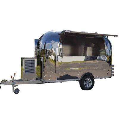 China Bakery 7 Meter Fully Equipped Brilliant Fast Food Trailer Fully Stocked Food Truck For Fast Food for sale