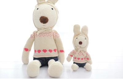 Chine Les jouets à oreilles longues de peluche des lapins 30CM, vacances ont bourré des jouets pour des enfants/bébés à vendre