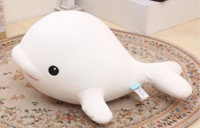 China Girly gift 35CM Fill Foam particles Custom Stuffed Toys White dolphin dolphin for sale