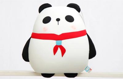 China Cute Panda stuffed toys home sofa Hold pillow of Bubble grain fillers Stuff for sale