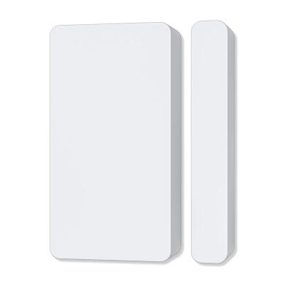 China Hot ABS+PC home security system wifi door sensor magnetic tuya smart door sensor for sale