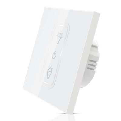 China ABS+PC EU 1ch wireless rheostat for home smart wifi lamp switch rheostat for sale