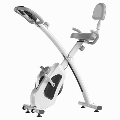 China New Type Magnetic Folding Design X Bike Folding 4KG Folding Exercise Cycle For Home Use Fitness Equipment for sale