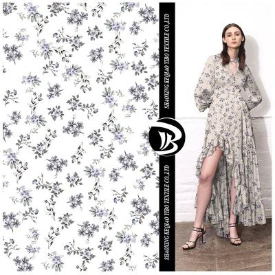 China Anti-static Good Quality Comfy Animal Pattern Chiffon Poly Digital Print Fabric For Dress for sale