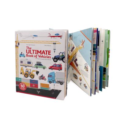 China paper & Eco Friendly Full Color Cardboard KP Custom Pop Up Cardboard Books Reading Printing In China for sale