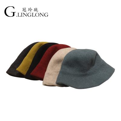 China Wholesale Custom Plush Fisherman Bucket Covers Cotton Fishing Bucket Hat With Custom Logo for sale