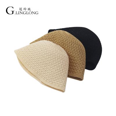 China Custom Made High Quality Image Direct Low MOQ Image Barrel Logo Papyrus Bucket Cap Factory Hat For Women for sale