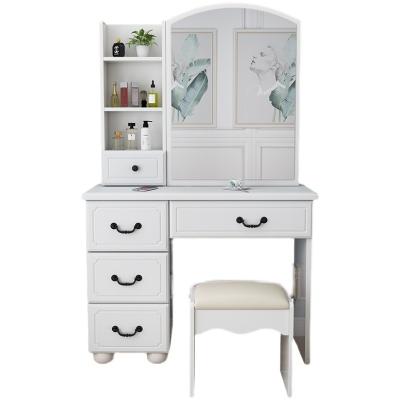 China (Others) ZZBIQS New Arrivals Adjustable Bedroom Furniture Set MDF Dressers Vanity Dresser With Mirror And Stool Dressers With Lights for sale