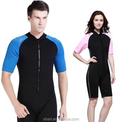 China Wholesale Antibacterial Women's 2mm Neoprene Wetsuit Triathlon UPF50+ One Piece Wetsuit With Nubra for sale