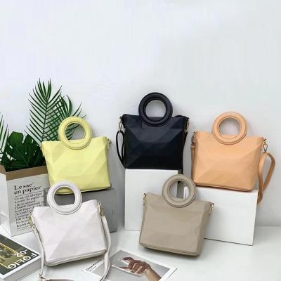 China High Quality ARTEX New Wholesale Women PU Leather Tote Shoulder Bag Ladies Purse Handbag for sale