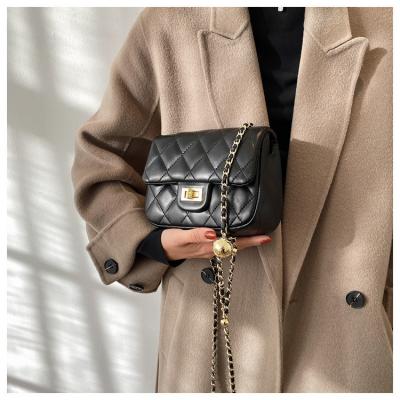 China Artex PORTABLE news casual luxury chain style fashion style women shoulder bags ladies handbag quilted bag for sale