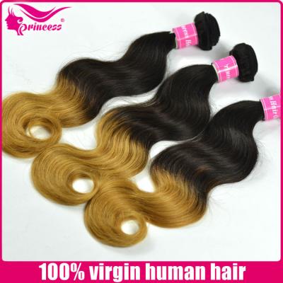 China Ombre Virgin Hair Raw Virgin Hair Wholesale Price High Quality Unprocessed Preuvian Ombre Hair for sale