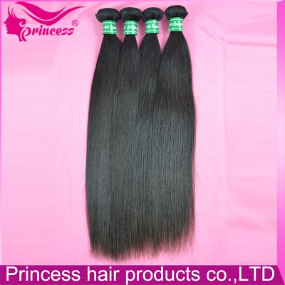 China cheap natural brazilian virgin hair 100% silky straight wave cabello hair extensions straight for sale