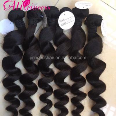 China High Quality Loose Wave Grade 9a Virgin Hair, 100 Hair Peruvian Loose Wave Hair, Peruvian Virgin Hair Bundles Wholesale for sale