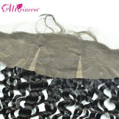 China Hot Selling Spiral In Alibaba,Wholesale Raw Virgin Hair Spiral Lace Frontal Closure for sale