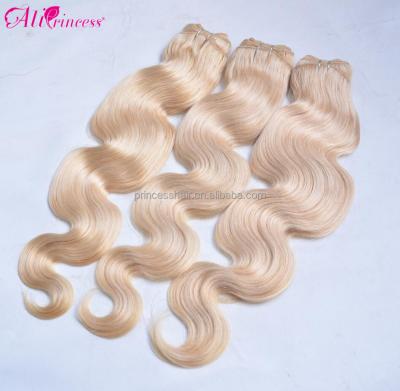 China Wholesale Remy European Weft Hair 613 Blonde Top Body Wave 100 Grade Silky Body Wave for sale