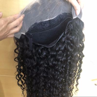 China Wholesale Natural Body Wave Color Cuticle Aligned Unprocessed Brazilian Virgin Remy Human Hair Lace Front Wigs for sale