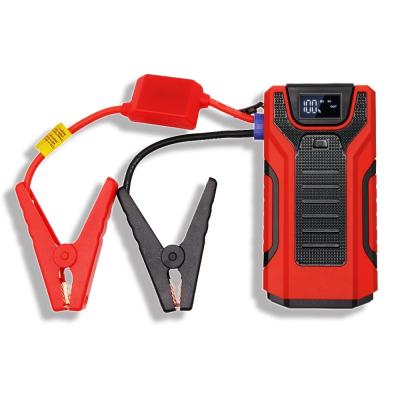 China 1200A Portable High Capacity 13800mAh 12V Jump Starter Device Power Bank Car Starting Charger For Car Battery Booster 55*80*32(mm) for sale