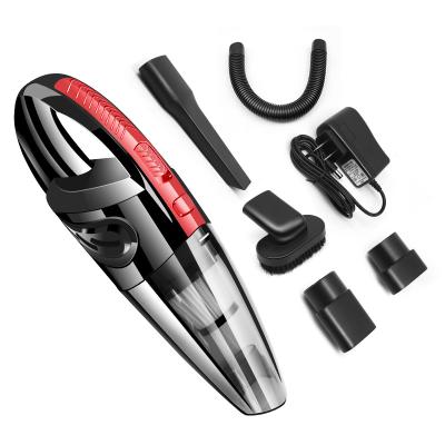 China Brief & Simple Color Portable 4 in 1 Mini Car Vacuum Cleaner Vacuum Car Dry Vacuum Cleaner for sale