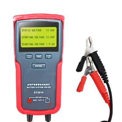 China Battery Test/Smart Universal Gel Battery Charging Tester Auto Analyzer Start System Test/Charging Automotive 12V System Test for sale