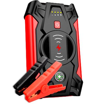 China Multifunctional ABS 68800mAh Portable Car Jump Starter Power Bank Jump Starter for Car with Mobile Phone Wireless Charging for sale