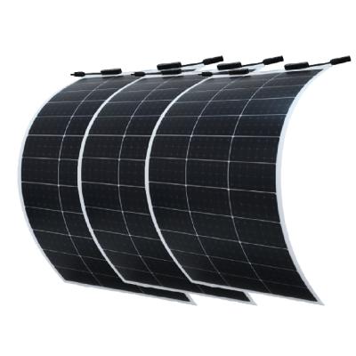 China 300w 200w 100w Flexible Solar Panels 12v 24v High Efficiency Battery Charger Solar Panel Kit And Module for sale