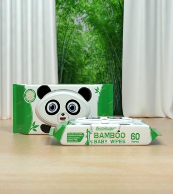 China Free Samples Eco-Friendly Customized Tencel Factory Based Bamboo Baby Cleaning Wipes Wet Flowpack Hygiene Cleaning Cloths for sale