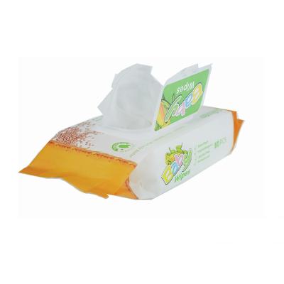 China Alcohol Free & PH-Balanced ISO Certified Factory Wholesale Soft Biodegradable Wipes For Baby | custom baby rag for sale