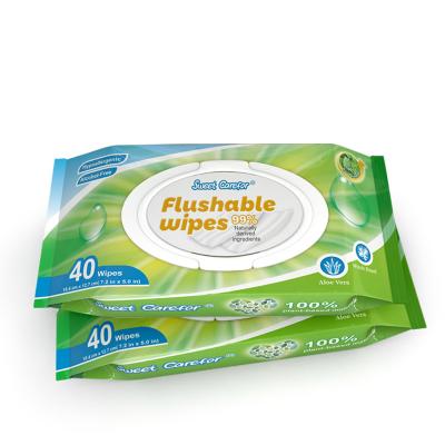 China GREAT VALUE FLUSHABLE MOIST CLEANING WIPES WALMART QUALITY WET CLEANING PAPER FRESH SCENT for sale