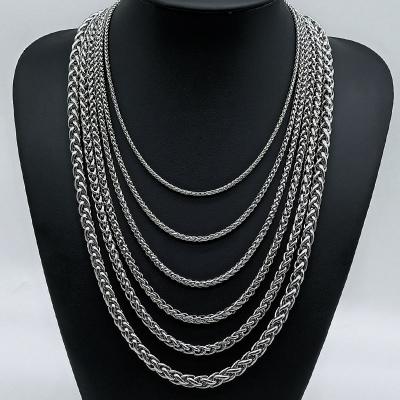 China Never Allergic And Lose To Fade Hip Hop Jewelry Stainless Steel Chunky Chain Necklace for sale