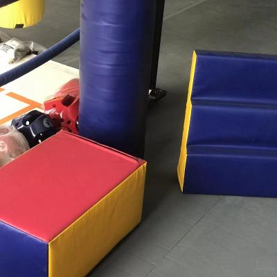 China PVC +EPE foaming leather boxes jumping box EPE material is light and stable for sale