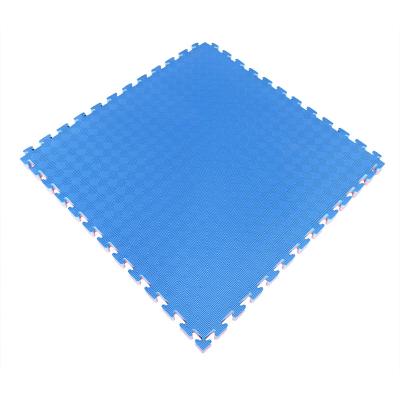 China For high quality board the gymnasium puzzle Taekwondo and karate 100cm*100cm*2.5cm red and blue back template for sale