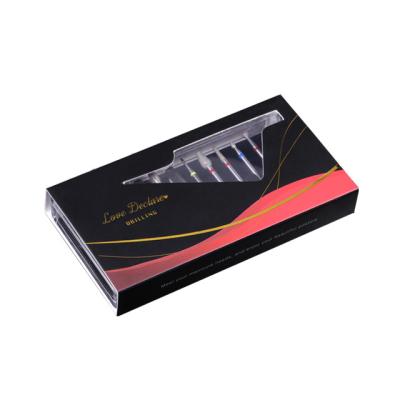 China Finger nail Art Beauty Tools The digging out manicure wrap box can be seen as the LD-03, a set of 12 dustproof and wearproof tools for nail remova for sale