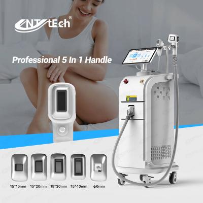 China Four kinds of spot size three 3 wavelength 808nm professional 808 diode laser hair removal machine à venda