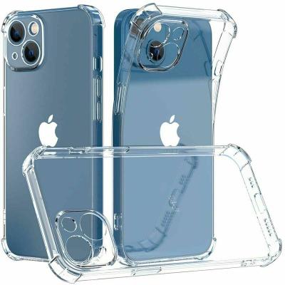 China Clear Shockproof TPU Phone Case Protector Shock Proof For iphone 14 13 12 11 pro TPU Cell Phone Cover Case Max Protector for sale