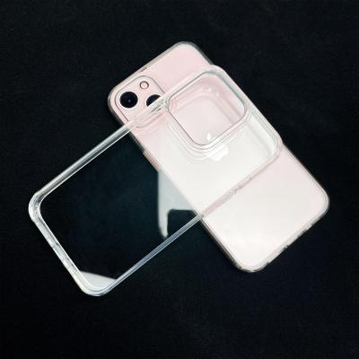 China Factory Price Wholesale HD TPU Shockproof Clear Transparent Soft Case Shockproof Cell Phone Back Cover For iPhone 14 13 Case 12 11 2022 for sale