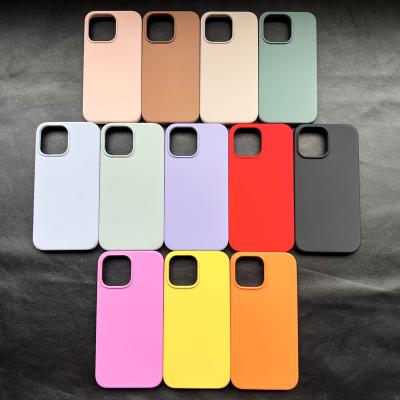 China High Quality Official Shockproof Same Original Liquid Silicone Cover Cell Phone Case For iPhone 14 11 12 13 pro Max Phone Case Protector for sale