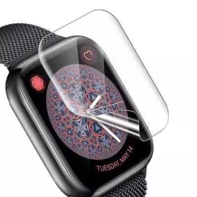 China Flexible Clear Anti-scratch Anti-fingerprint Screen Protector TPU Protective Film For Apple Watch 41MM 44MM Full-Page Protector For iWatch 7 for sale