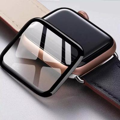 China HD Mobile Phone Screen Protector For Apple Watch Screen Protector Apple Watch Se 6 5 Series 7 4 3 Tempered Glass For iwatch for sale