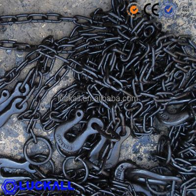 China Drive Chain Carbon Steel Galvanized Mild Steel Plow Link Chain Plow Ordinary Link Chain for sale