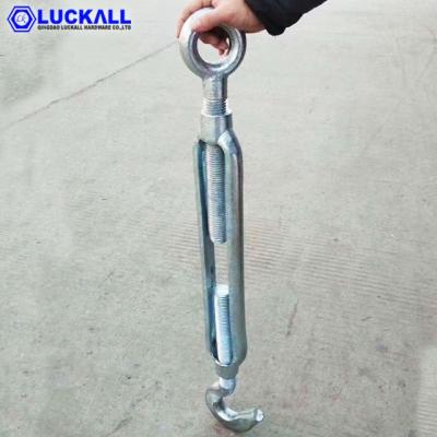 China Heavy Industry Galvanized Carbon Steel Din1480 Lantern Eye And Hook M6 for sale