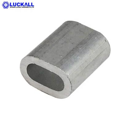 China Aluminum Sleeve Din3093 3MM Aluminum Ferrule For Wire Rope for sale