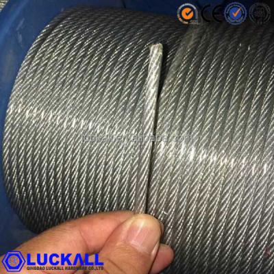 China Rope Wire Rope PVC coated wire rope sus316 7x7 sus304 7x19 wire rope for sale