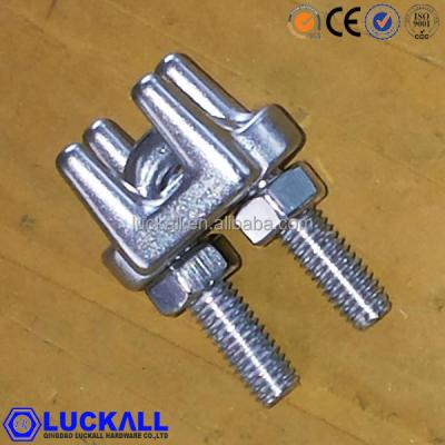 China 316 Stainless Steel Wire Rope Sling JIS Type Wire Rope Clips ss316 Wire Rope Clip Metal Wire Rope Clip for sale