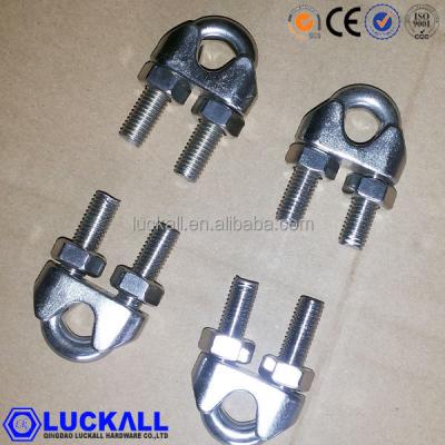 China Use for wire rope stainless steel clamps stainless steel c clamp stainless steel clip use for wire rope for sale